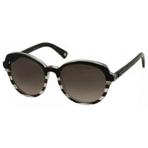 Dior Croisette Gray Gradient Round Ladies Sunglasses